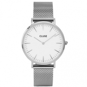 La Bohme Mesh Silver/White - 38 mm - cw0101201002