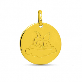 M�daille bapt�me gar�on