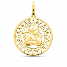 M�daille bapt�me gar�on