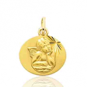 M�daille bapt�me gar�on