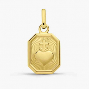 M�daille Augis - Mini m�daille Sacr� coeur