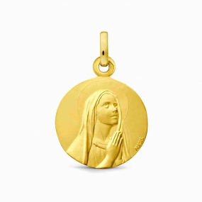 Mdaille Augis - Vierge en Contemplation