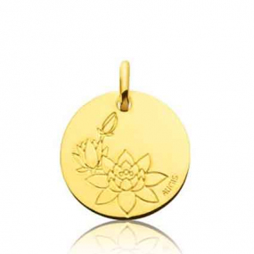 Mdaille Fleur de Lotus Augis