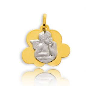 M�daille nuage Ange  similaire