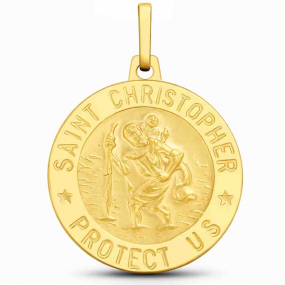 M�daille St Christophe en r�duction