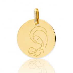 Mdaille Vierge  l'enfant