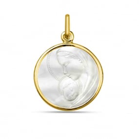 Mdaille Vierge  l'enfant similaire