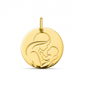 M�daille Vierge � l'enfant