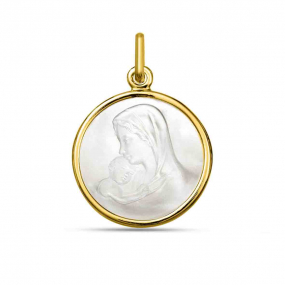 Mdaille Vierge  l'enfant similaire