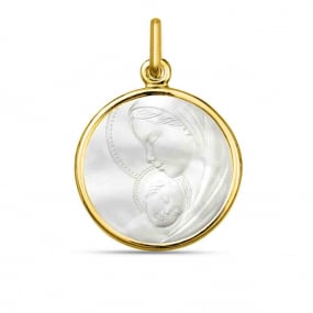 Mdaille Vierge  l'enfant similaire