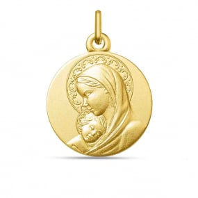 Mdaille Vierge  l'enfant similaire