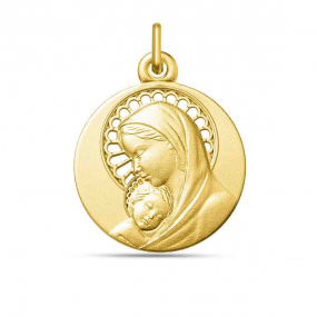 Mdaille Vierge  l'enfant similaire
