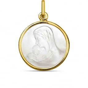 Mdaille Vierge  l'enfant similaire
