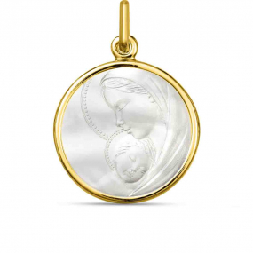 Mdaille Vierge  l'enfant similaire