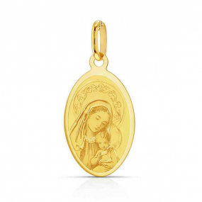 M�daille Vierge � l'enfant similaire