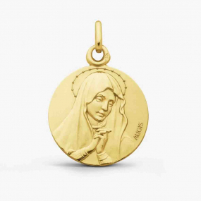 M�daille Vierge Pleine de Gr�ce Augis