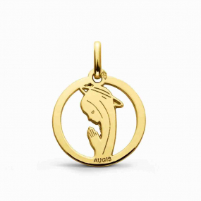 M�daille Vierge Priante ajour�e Augis similaire