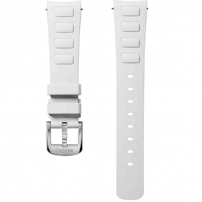 Bracelet Multifort TV 35 caoutchouc blanc 18mm 
