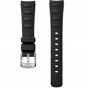 Bracelet Multifort TV 35 caoutchouc noir 18mm 