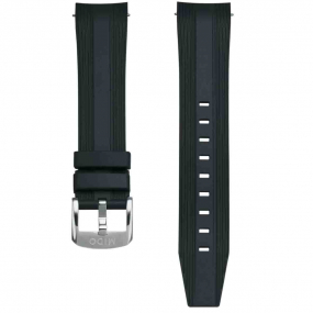 Bracelet Ocean Star 39 caoutchouc noir similaire