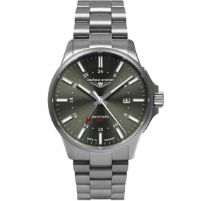 Montre Bauhaus Aviation Titanium GMT