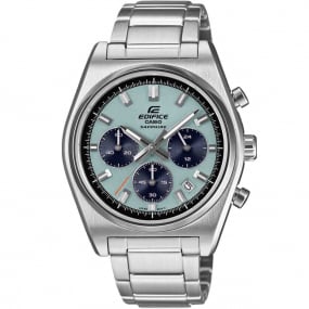 Montre Casio Edifice - Chronographe Sport - Bleu Ciel