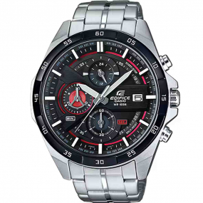 Montre Casio Edifice - Chronographe standard - Noir & Rouge