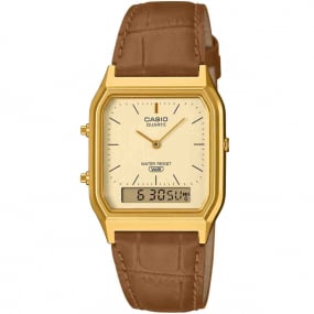 Montre Casio Vintage - Edgy Collection - AQ-230EGL- Dor