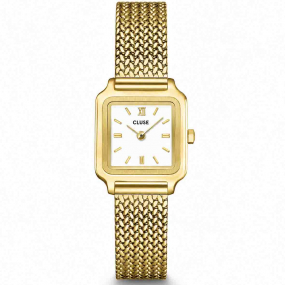 Montre Cluse Gracieuse Mini Watch Mesh -White