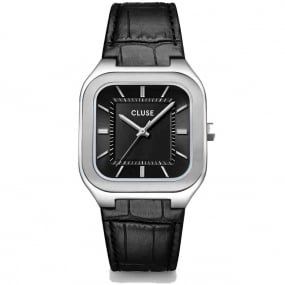 Montre Cluse Quadrus - Black - Silver Colour
