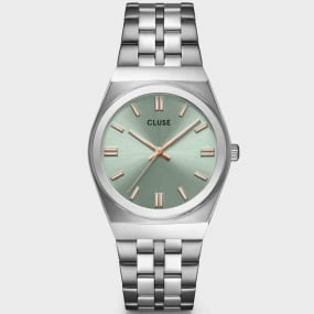 Montre Cluse Retro 70's Watch Steel, frachement ajout