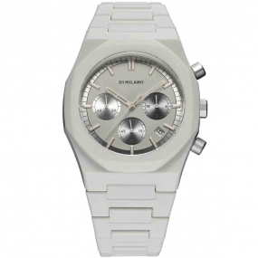 Montre D1 Milano Polychrono Fossil Grey