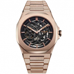 Montre D1 Milano Skeleton - Rose Gold similaire