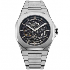 Montre D1 Milano Skeleton Silver similaire