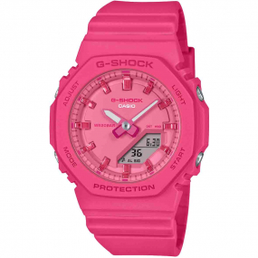 Montre GShock Classic Lady - Srie GMA-P2100 - Rose Fluo