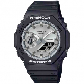 Montre GShock Classic - S�rie GA-2100 - Gris & Argent