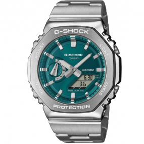 Montre GShock Classic - S�rie GM- 2110D- Bleu Vert