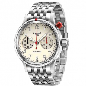 Montre Hanhart Pioneer MK1 off-white