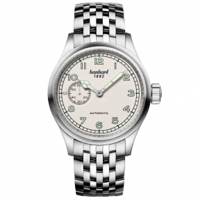 Montre Hanhart Pioneer Preventor9 Blanc