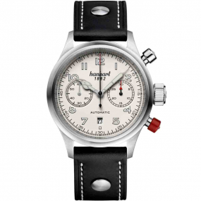 Montre Hanhart Pioneer TwinControl off-white