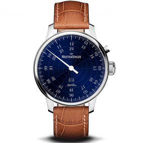 Montre MeisterSinger Bell Hora Bleu similaire
