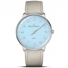 Montre MeisterSinger Neo Special - Bleu clair