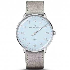 Montre MeisterSinger Neo Special - Bleu clair