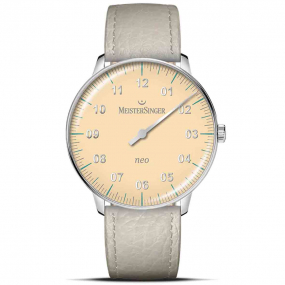 Montre MeisterSinger Neo Special - Jaune clair