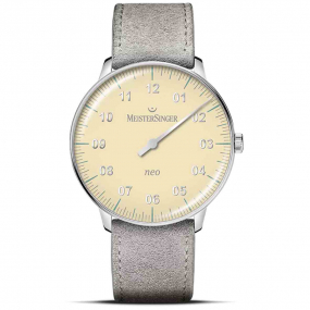 Montre MeisterSinger Neo Special - Jaune clair
