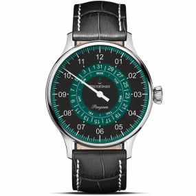 Montre MeisterSinger Pangaea Day Date Noir-Ptrole