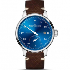 Montre MeisterSinger Primatic - Bleu