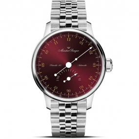 Montre MeisterSinger Primatic - Bordeaux