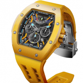 Montre Tsar Bomba - Atomic - Cramique - Jaune