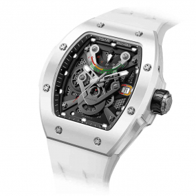 Montre Tsar Bomba - Atomic - Tout C�ramique - Blanc